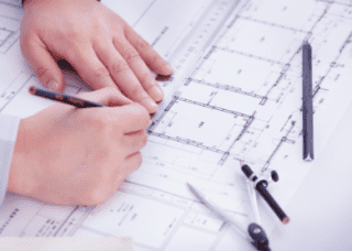 建物調査及び設計段階から、専門技術者がお手伝い致します。